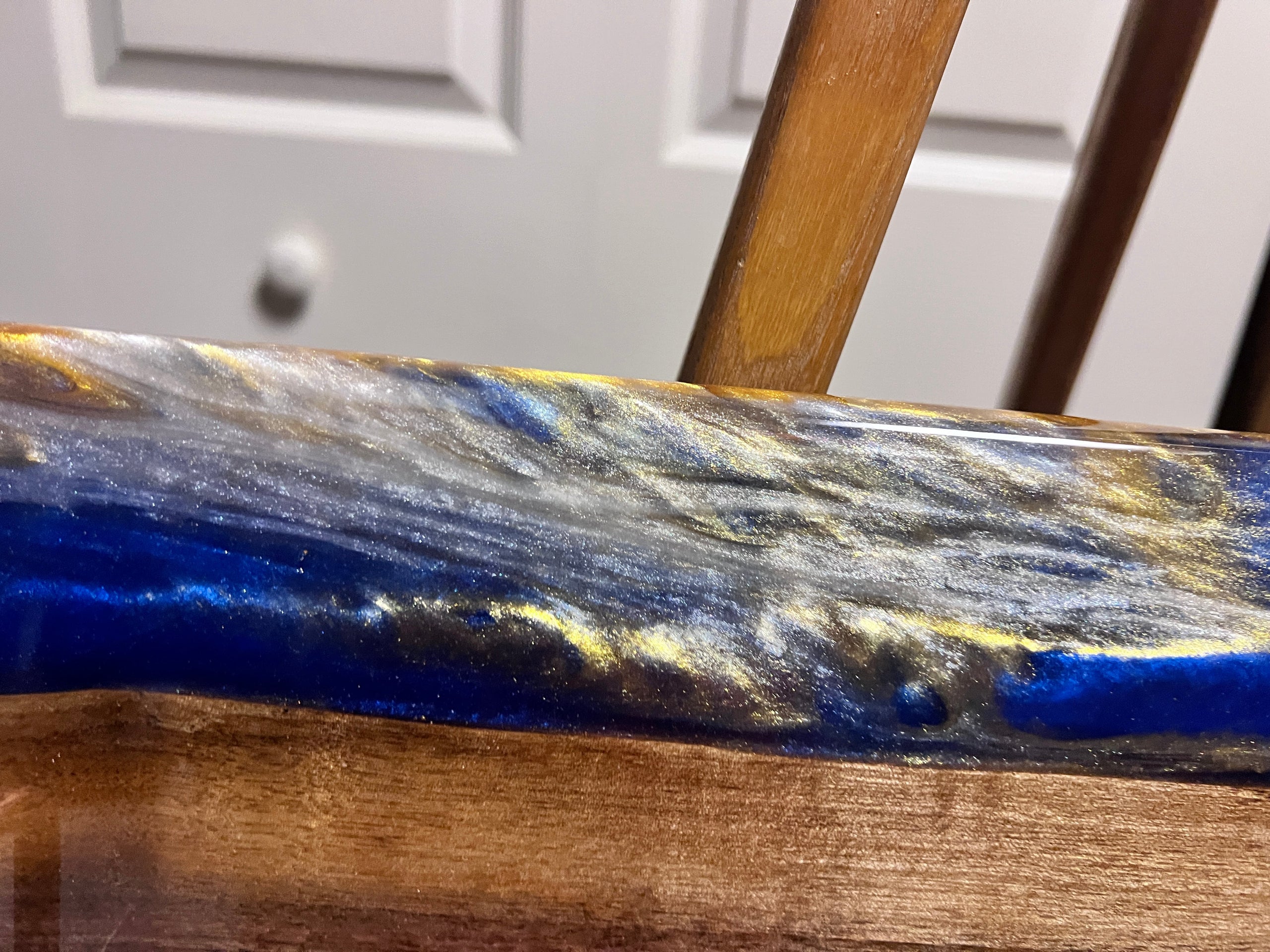 Blue & Gold newest Charcuterie Board